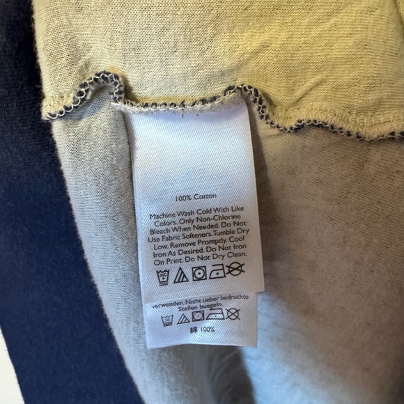 Eddie Bauer Men's Deep Blue Crewneck Sweater 100% Cotton - Picture 3 of 4